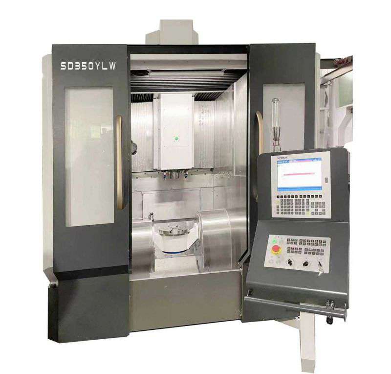五軸五聯動數控機床--SD350YLW-BBT40