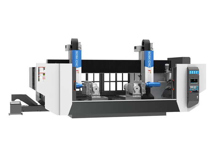 （新款機型）雙頭雙通道六軸龍門加工中心SDSK1000WL-ZYB-2-BT40